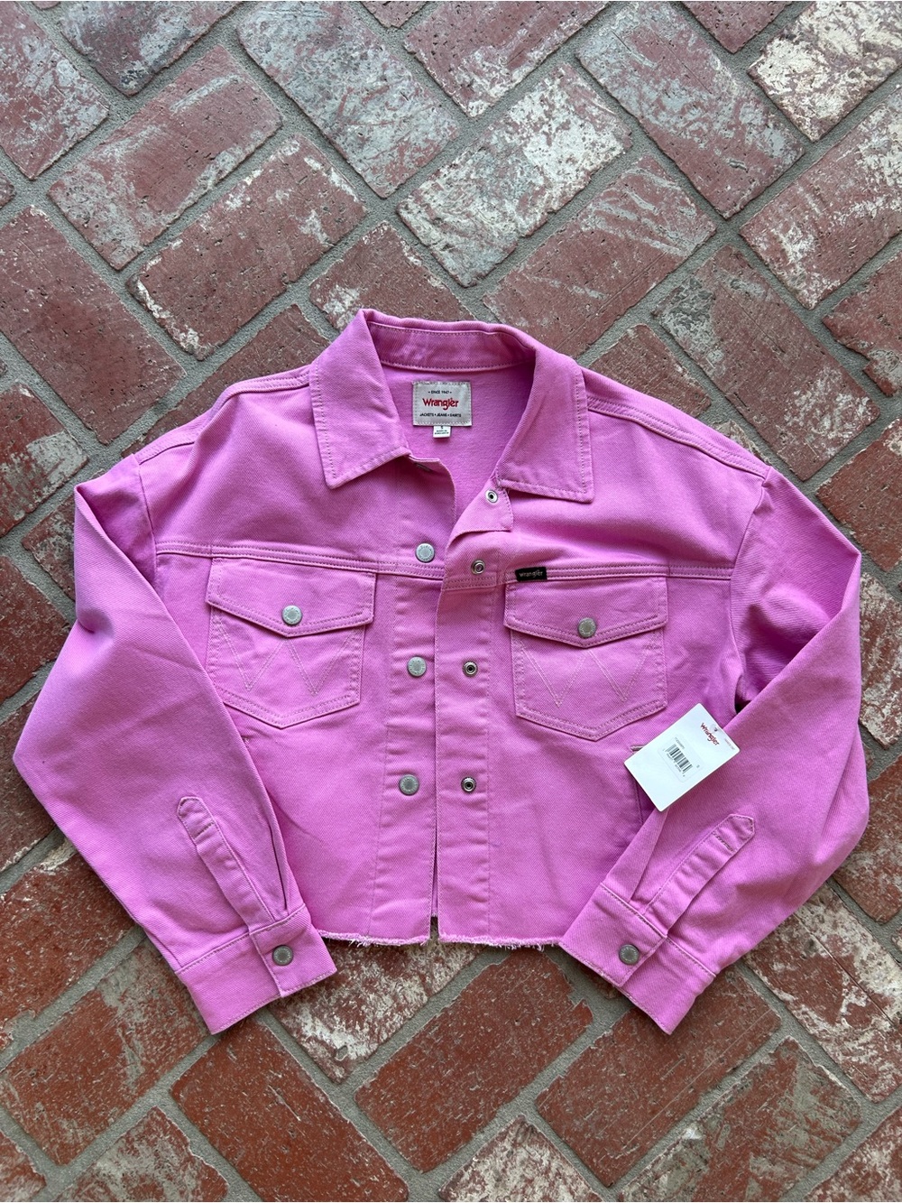 NWT Wrangler Denim Jacket Size Small